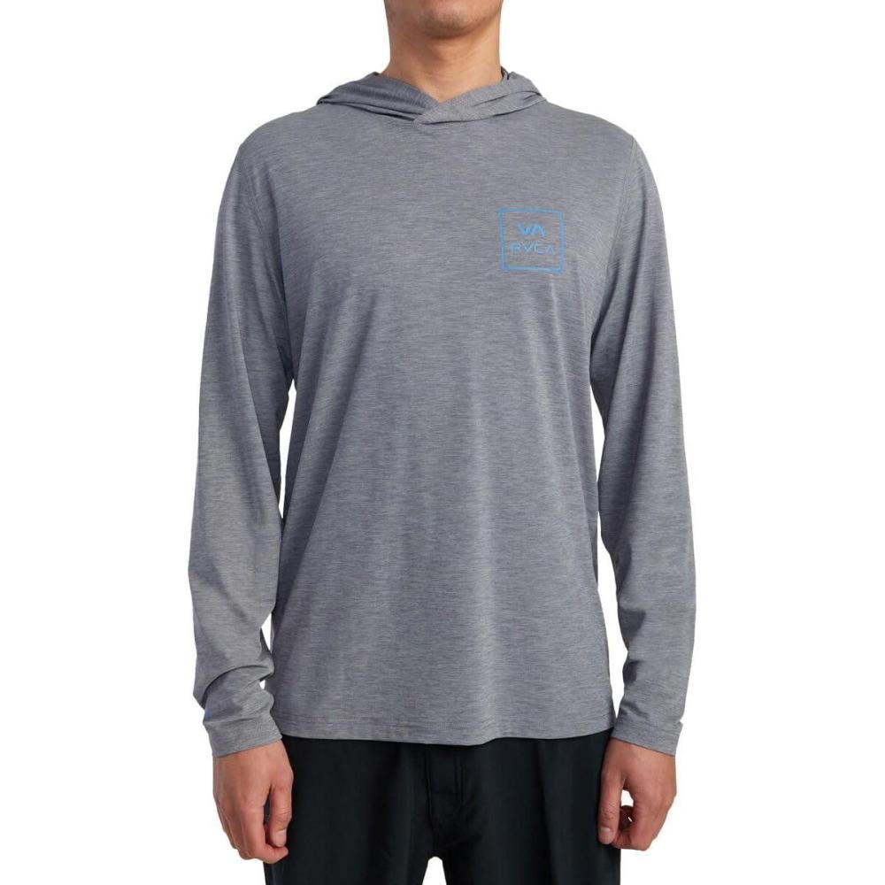 image:imageRVCASurf ShirtRashguardHeather Grey