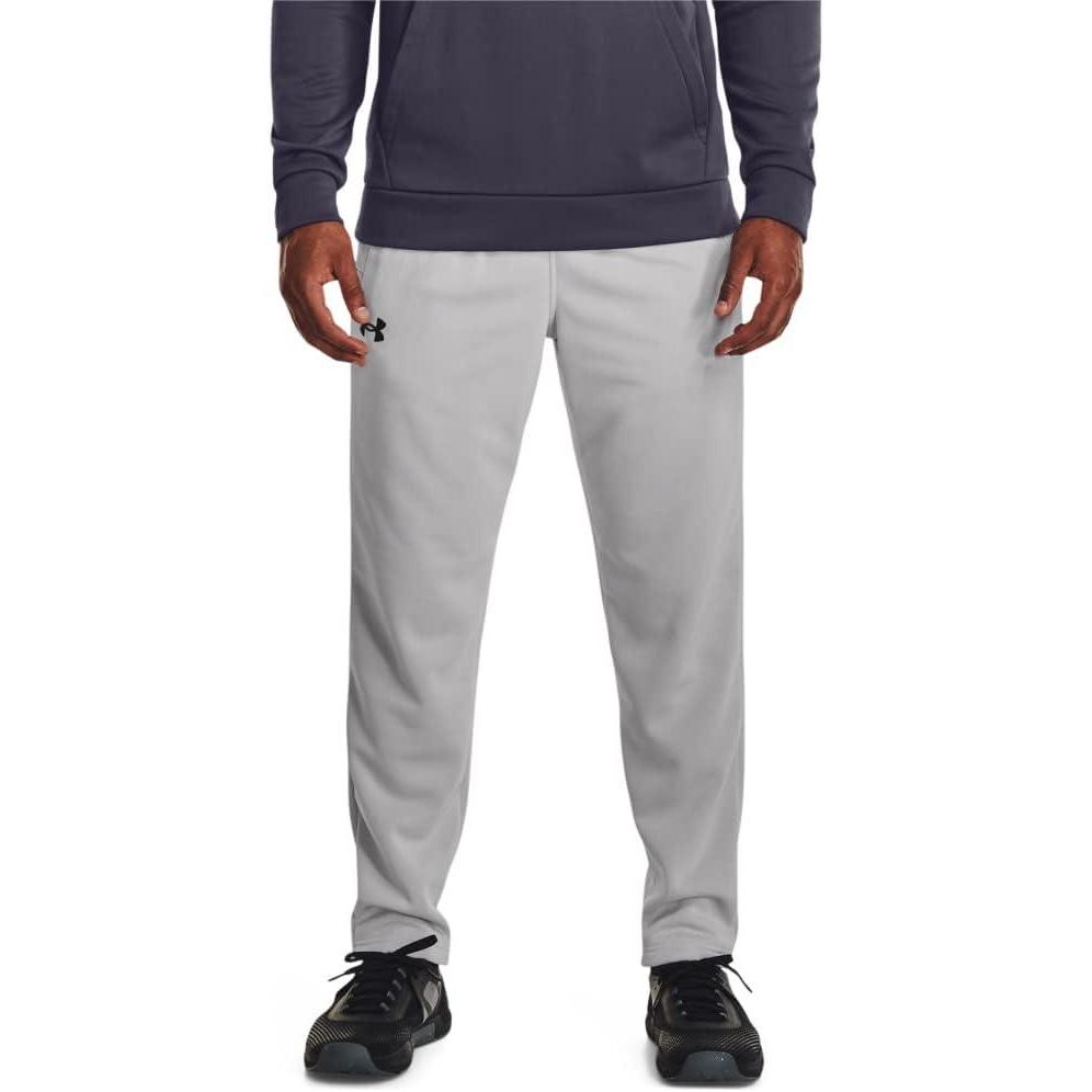 image:imageUnder Armour Mens Armourfleece Straight Leg Pant014 Halo Gray Black