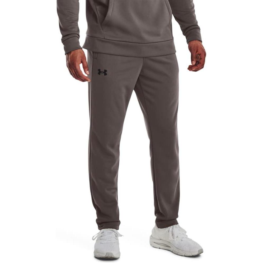 image:imageUnder Armour Mens Armourfleece Straight Leg Pant176 Fresh Clay Black