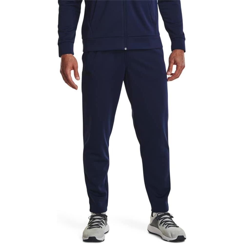 image:imageUnder Armour Mens Armourfleece Straight Leg Pant410 Midnight Navy Black