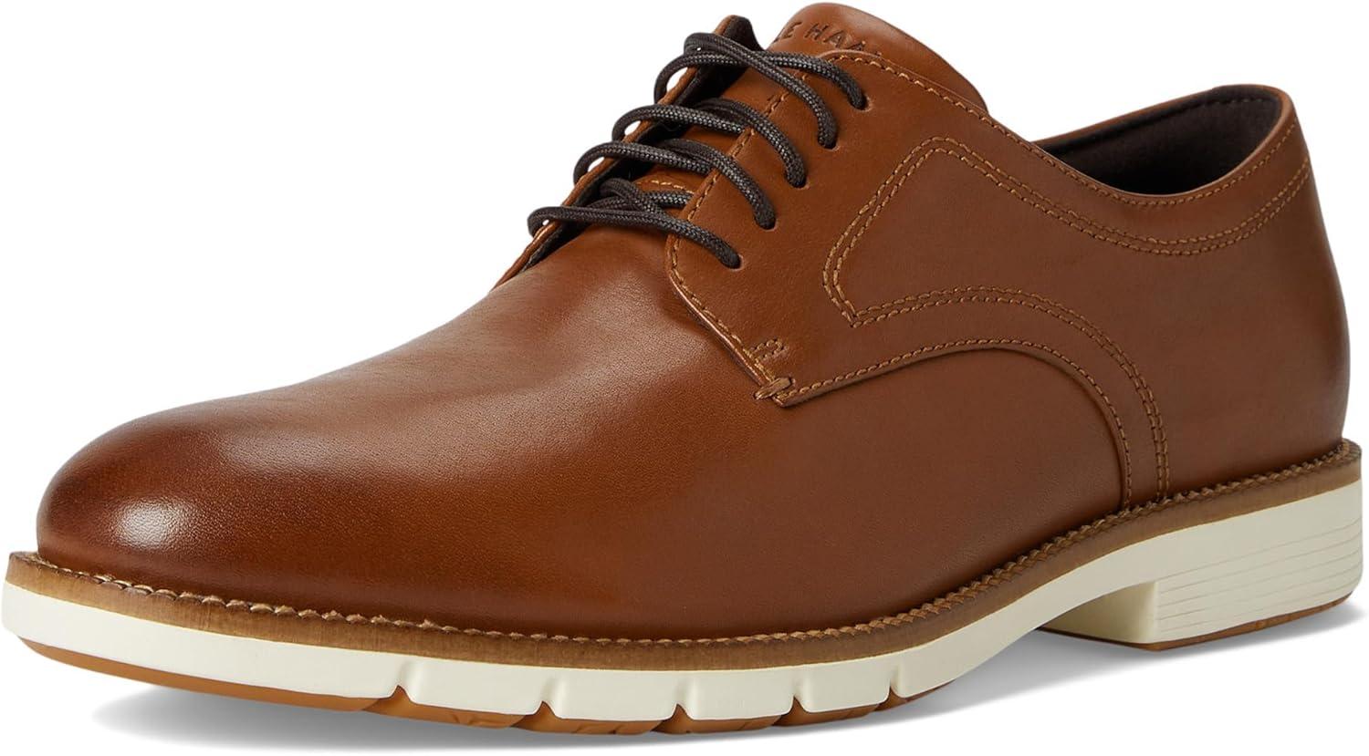 image:imageCole Haan Mens Flex Grand360 Plain ToeBritish TanIvory