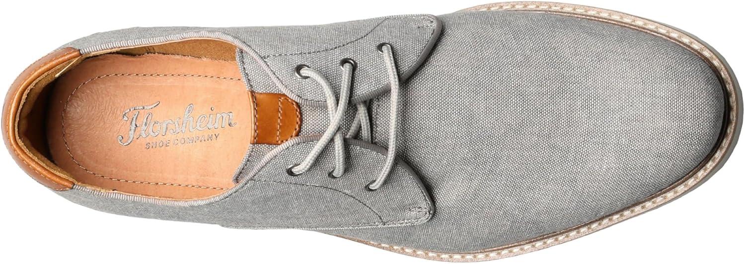 image:imageFlorsheim Highland Canvas Plain Toe Oxford Mens OxfordGrey