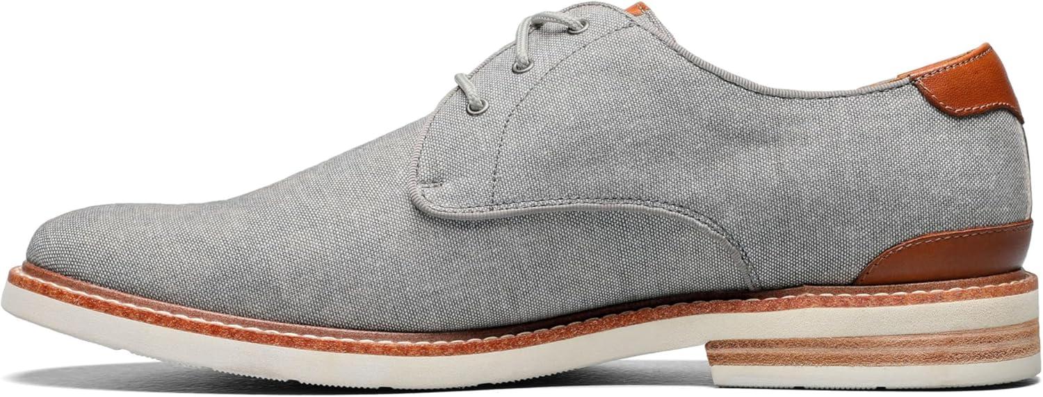 image:imageFlorsheim Highland Canvas Plain Toe Oxford Mens OxfordGrey