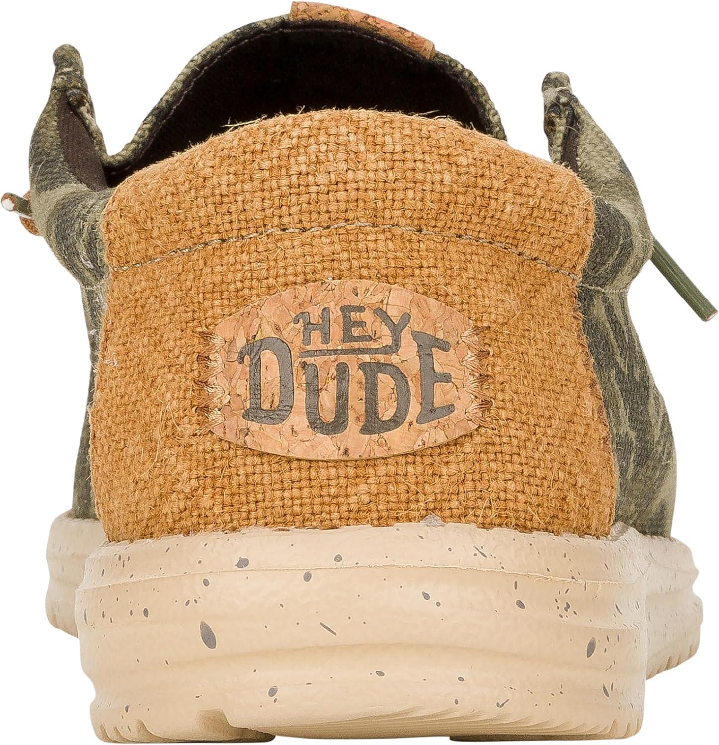 image:imageHEYDUDE Mens Wally Palm JuteBurnt OliveGinger Brown