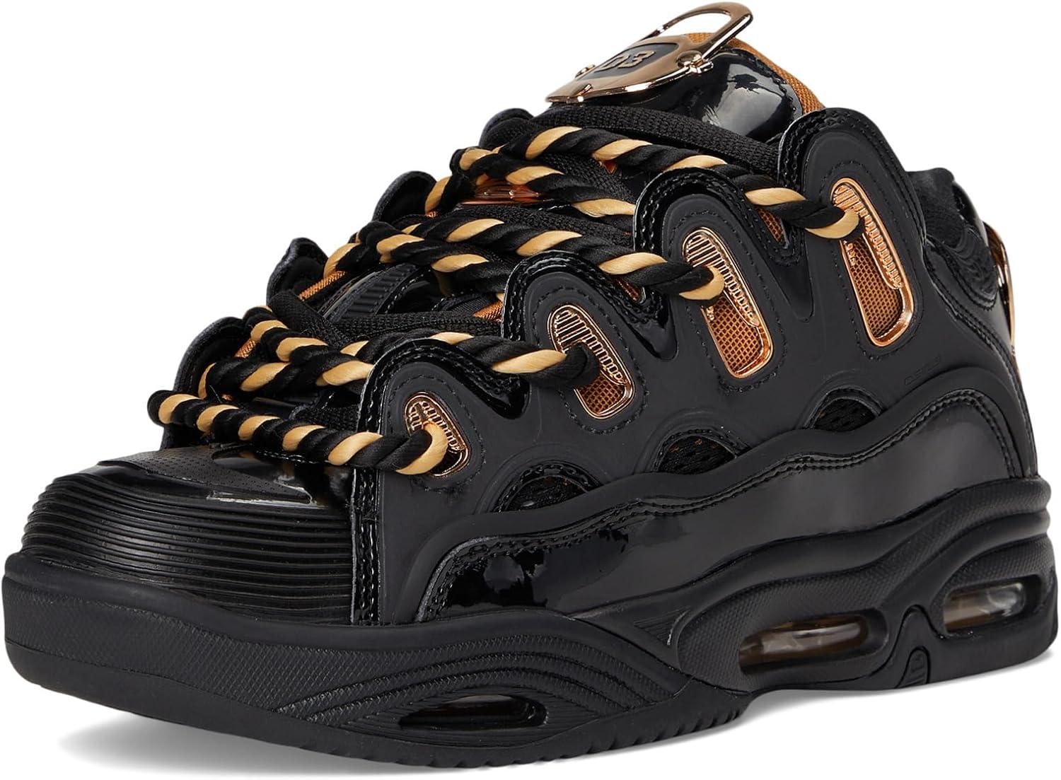 image:imageOsiris Mens D3 2001 Skate Shoe25 YearsBlackGold
