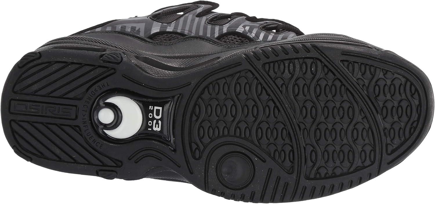 image:imageOsiris Mens D3 2001 Skate ShoeVortexCharcoal
