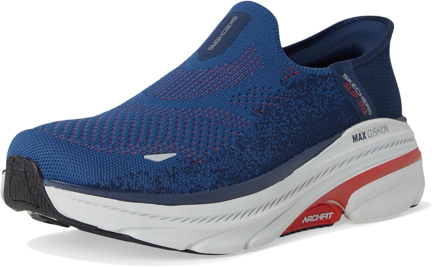 image:imageSkechers Mens Hands Free Slipins Max Cushioning Arch Fit 20 Fortuitous 20NavyRed