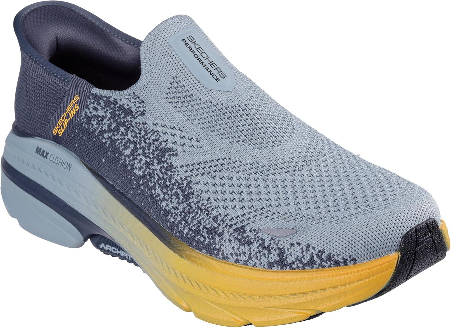 image:imageSkechers Mens Hands Free Slipins Max Cushioning Arch Fit 20 Fortuitous 20SilverTaupe