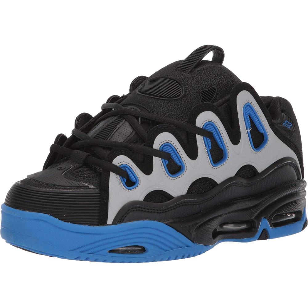 image:imageOsiris Mens D3 2001 Skate ShoeBlackRoyalBlack