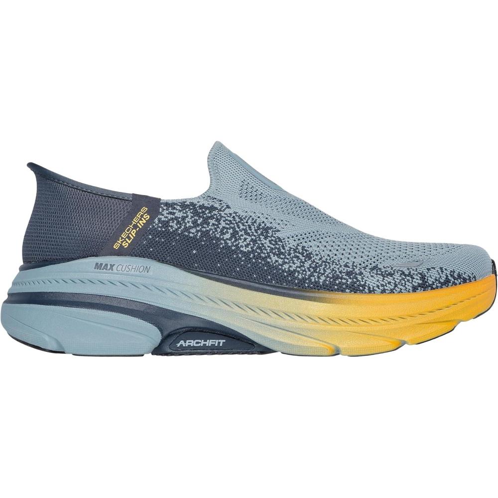 image:imageSkechers Mens Hands Free Slipins Max Cushioning Arch Fit 20 Fortuitous 20SilverTaupe