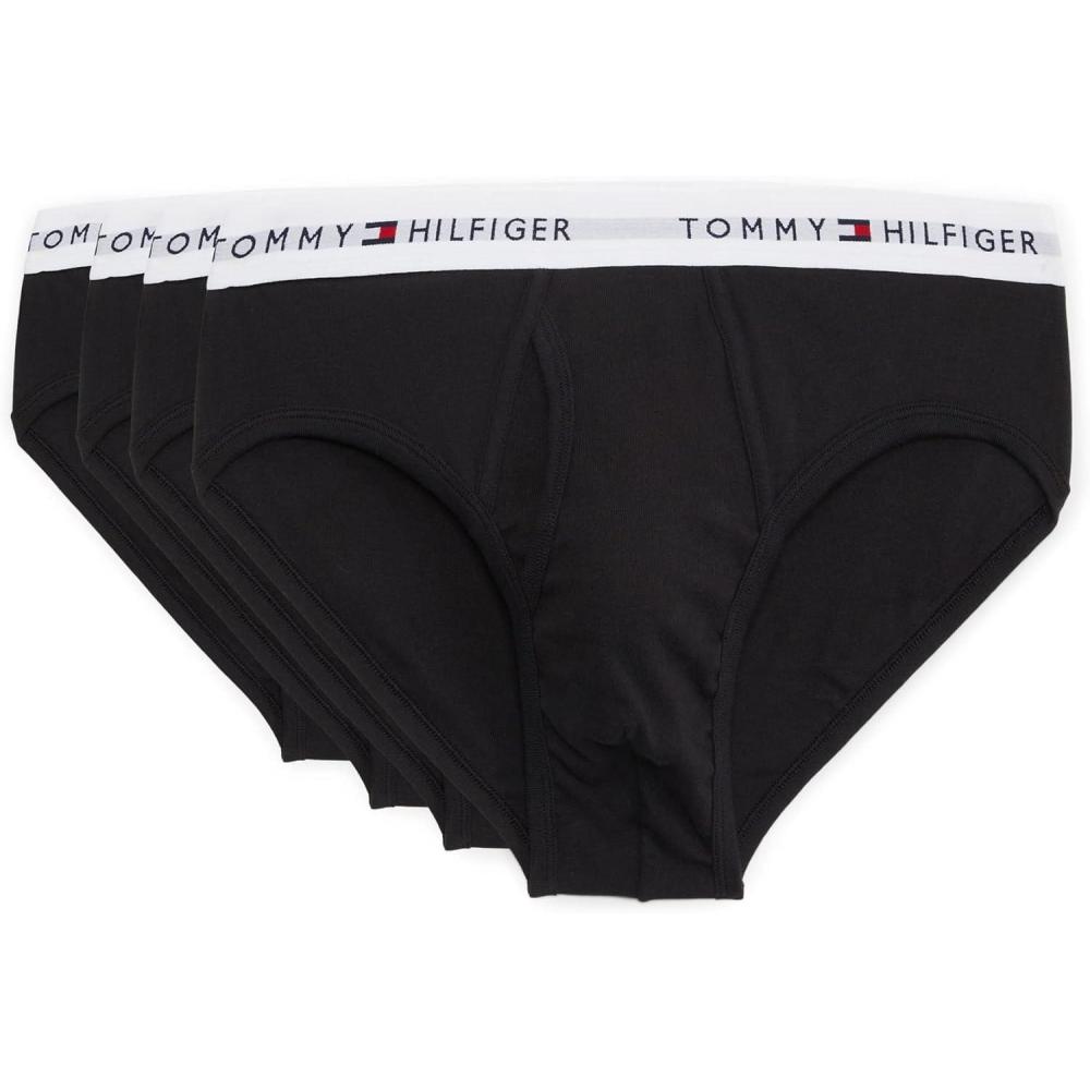 image:imageTommy Hilfiger mens Cotton Classics 4pack Brief4 Black