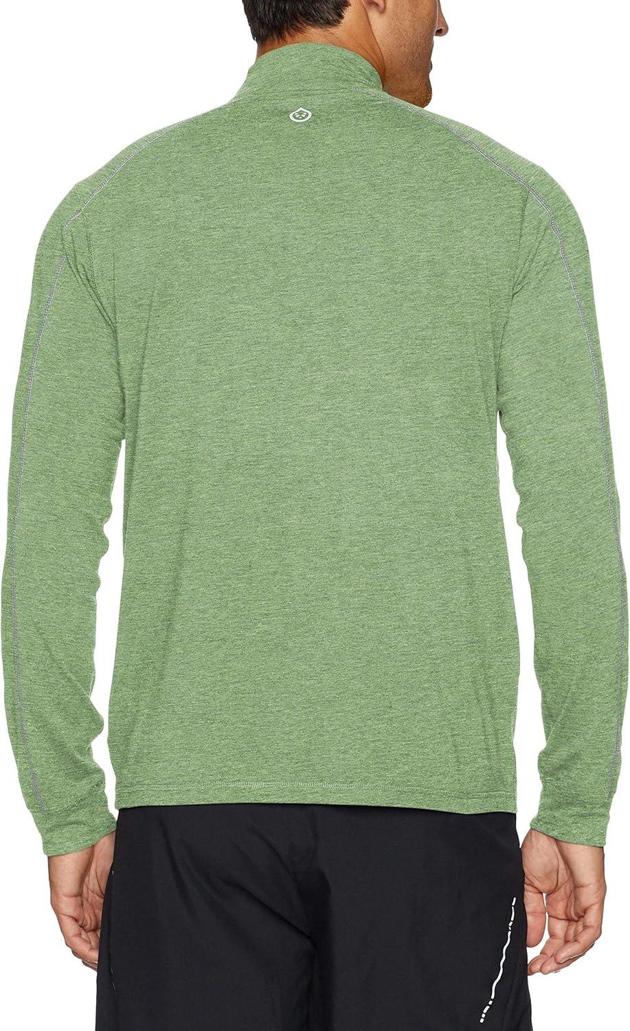 image:imagetasc Performance Mens Carrollton Quarter ZipMossy Heather