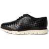 Cole Haan Mens Zerogrand Remastered Woven(Black/Dark Natural/Ivory)