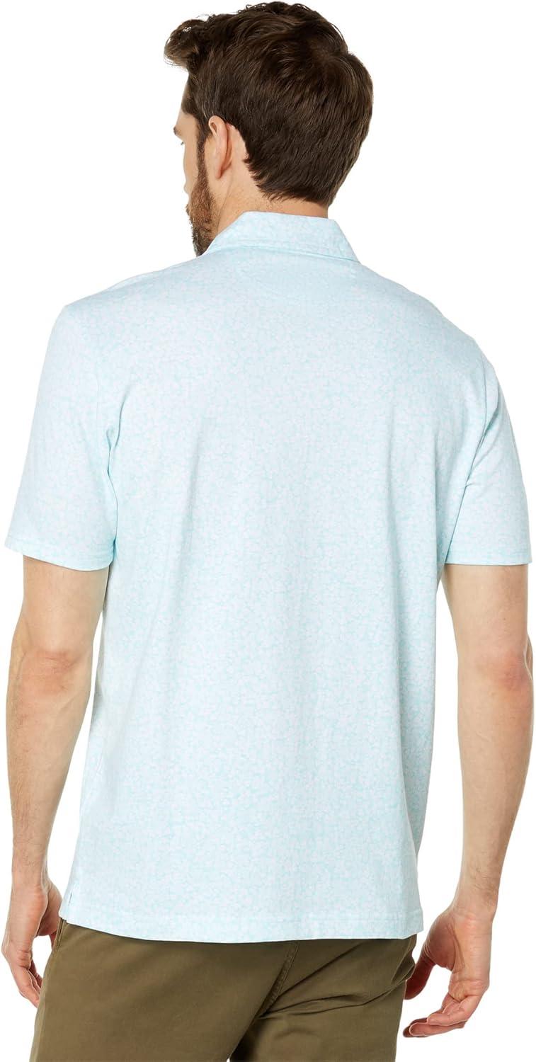 image:imageFLORAL JERSEY POLO SHIRTEasy Turquoise