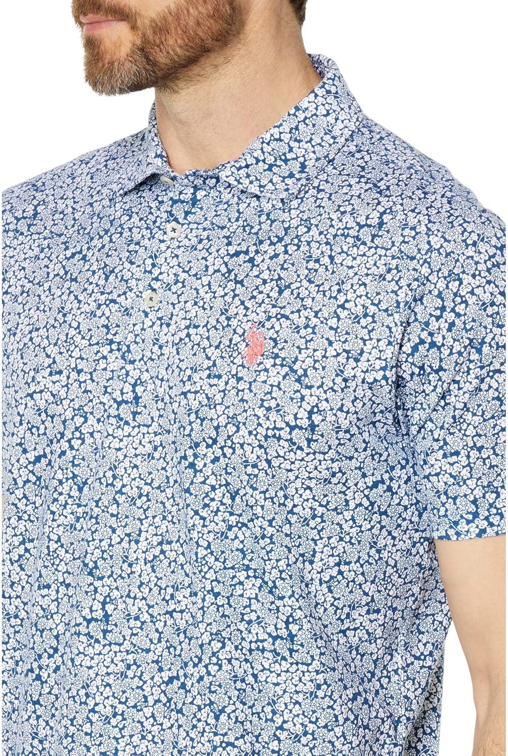 image:imageFLORAL JERSEY POLO SHIRTEvening Sail