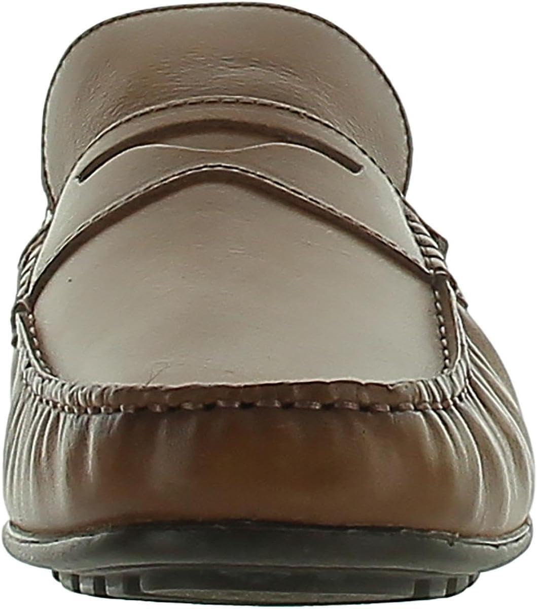 image:imageMens Leather Casual Slip On Penny LoafersTan Napa