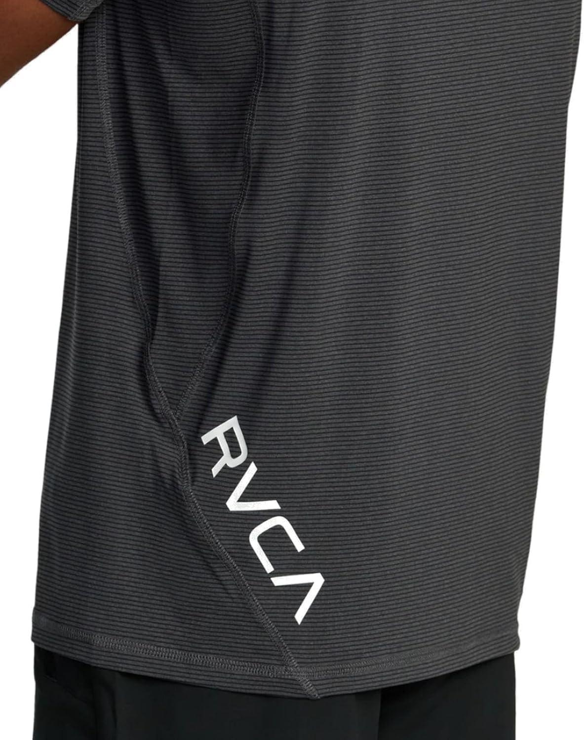 image:imageRVCA Mens Sport Vent Stripe SsBlack Stripe