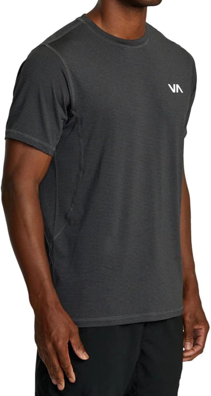 image:imageRVCA Mens Sport Vent Stripe SsBlack Stripe