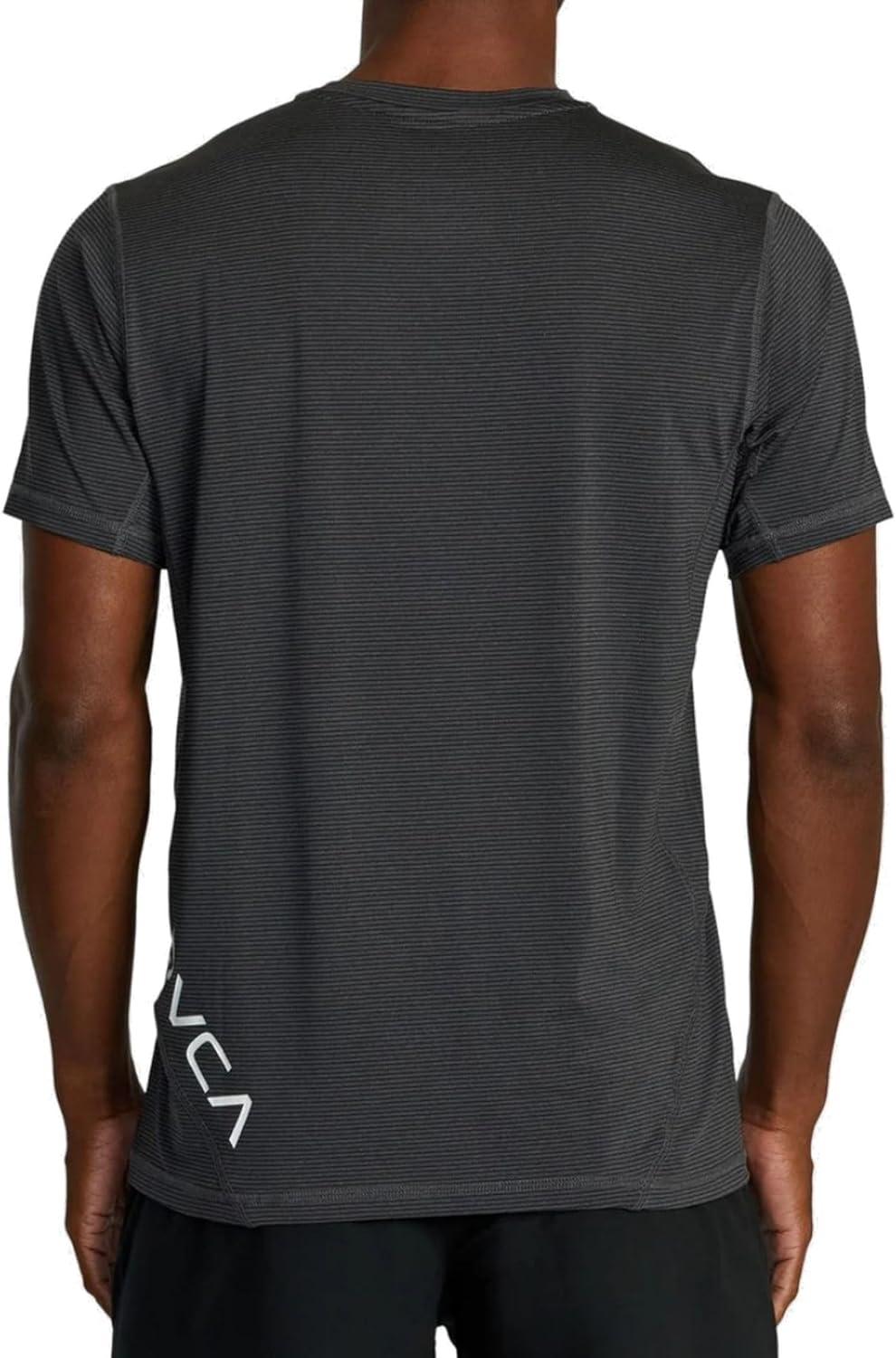 image:imageRVCA Mens Sport Vent Stripe SsBlack Stripe