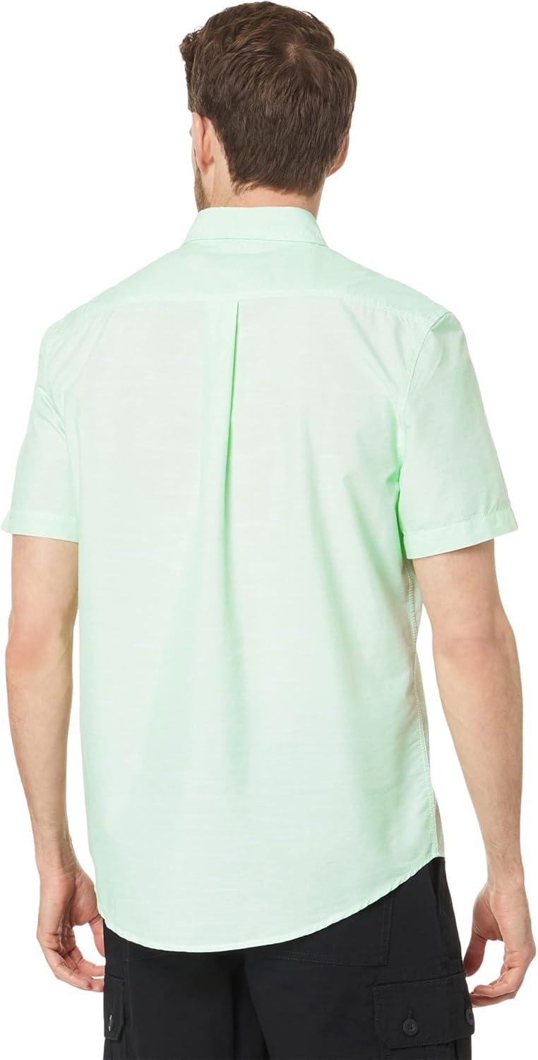 image:imageSHORT SLEEVE SLUB WOVEN SHIRTPatina Green
