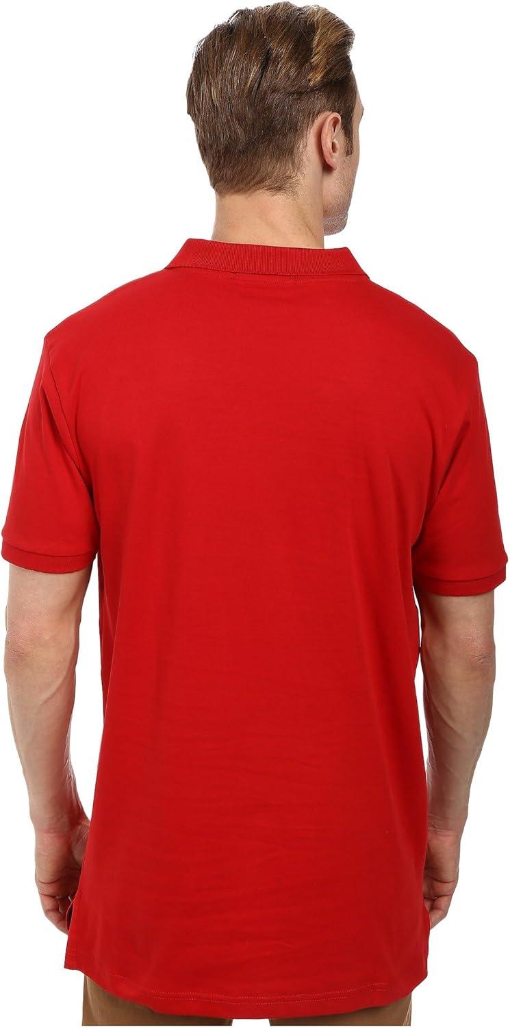 image:imageSOLID INTERLOCK POLO SHIRTEngine Red