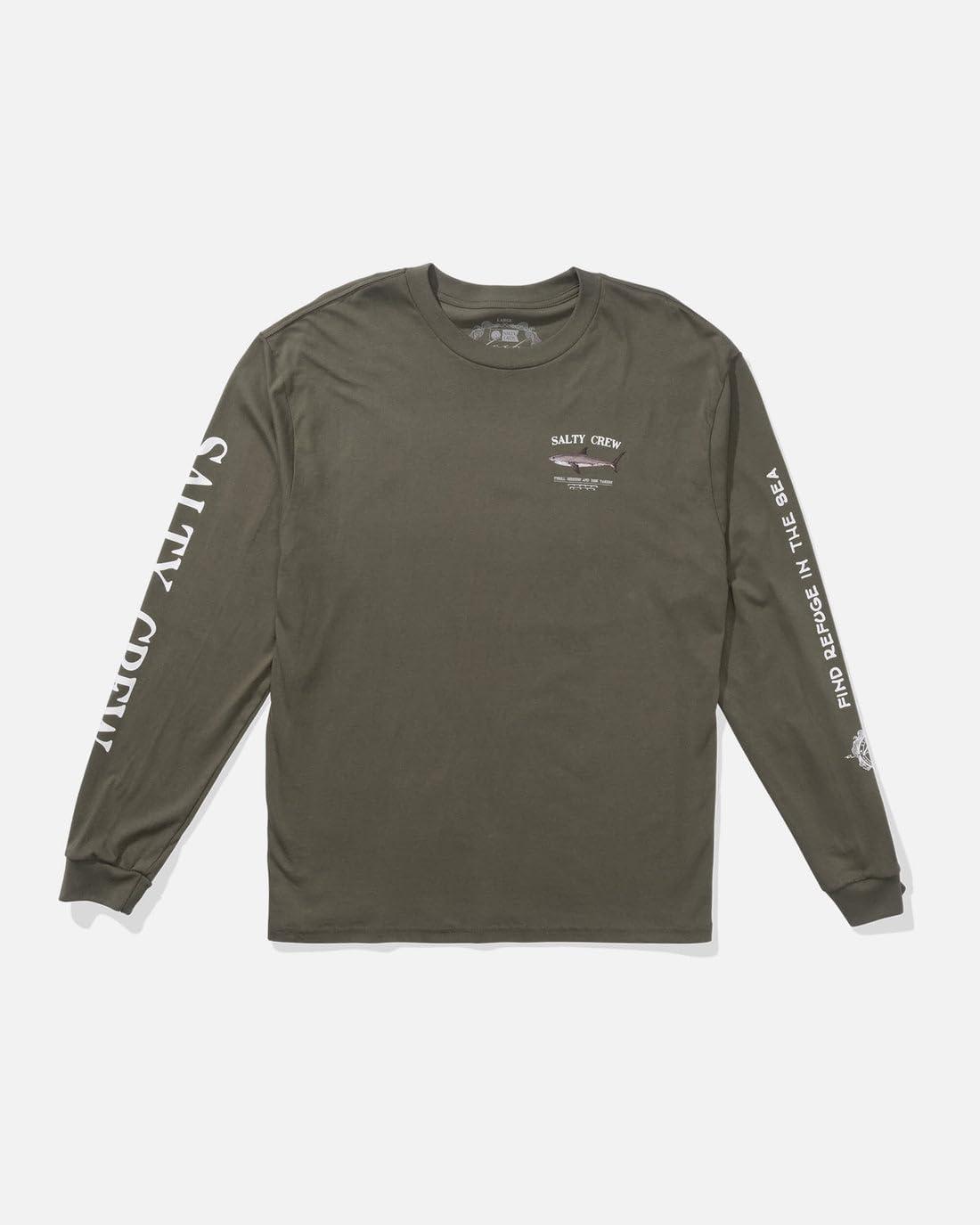 image:imageSalty Crew Mens Bruce Standard Long Sleeve TeeDusty Olive