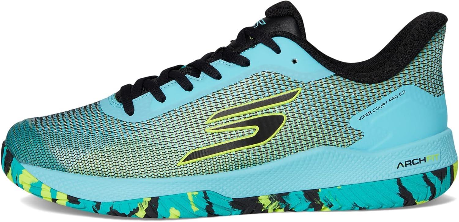 image:imageSkechers Mens Pickleball Viper Court Pro 20 SneakerAquaMint