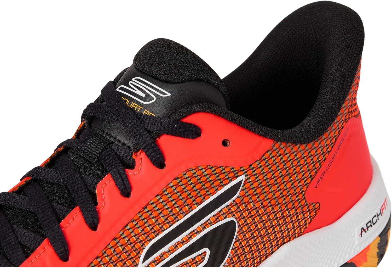 image:imageSkechers Mens Pickleball Viper Court Pro 20 SneakerOrange