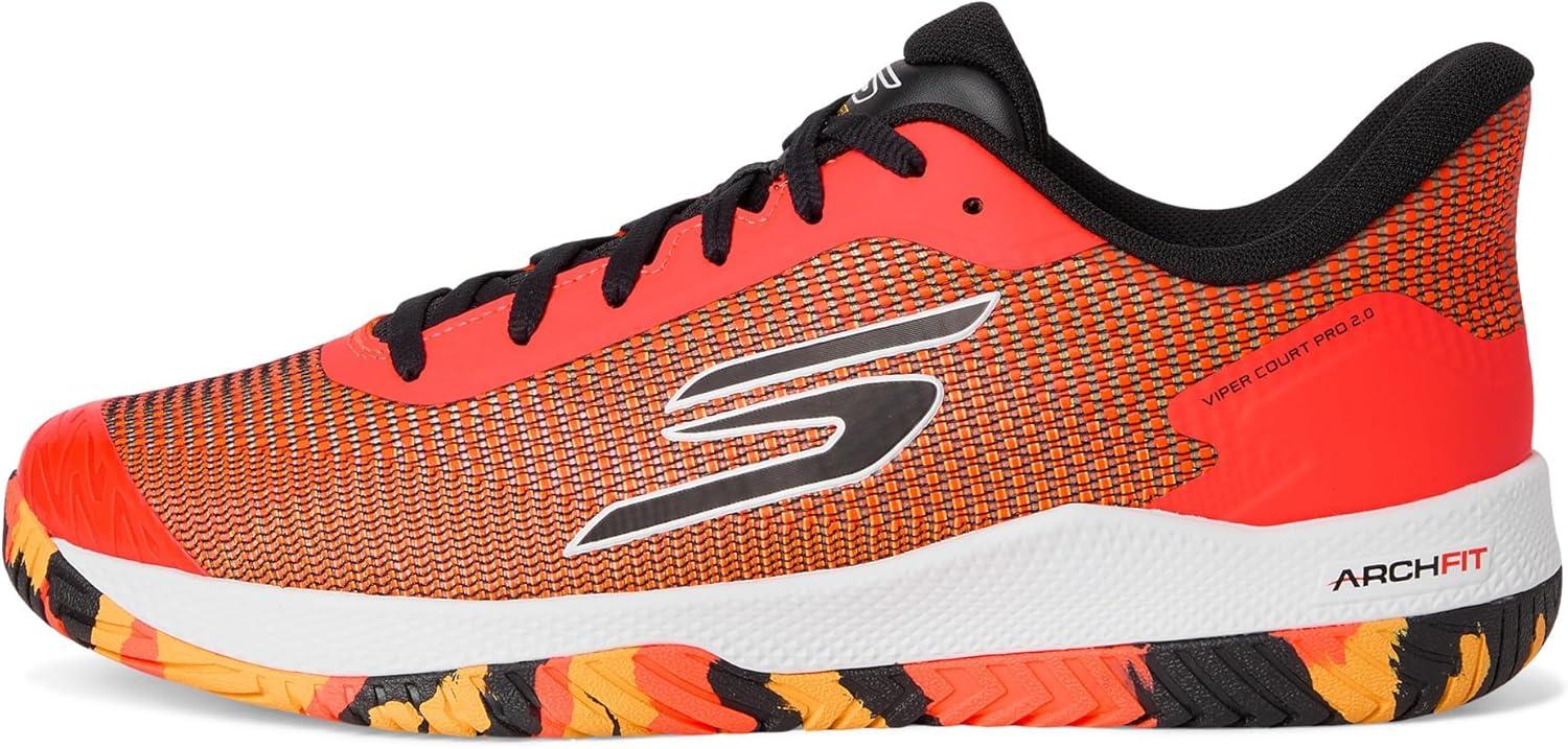 image:imageSkechers Mens Pickleball Viper Court Pro 20 SneakerOrange