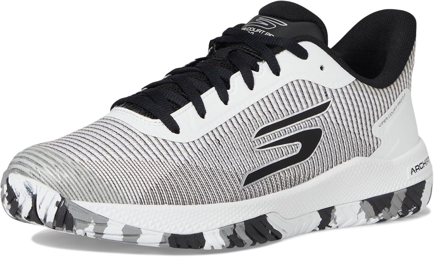 image:imageSkechers Mens Pickleball Viper Court Pro 20 SneakerWhiteBlack