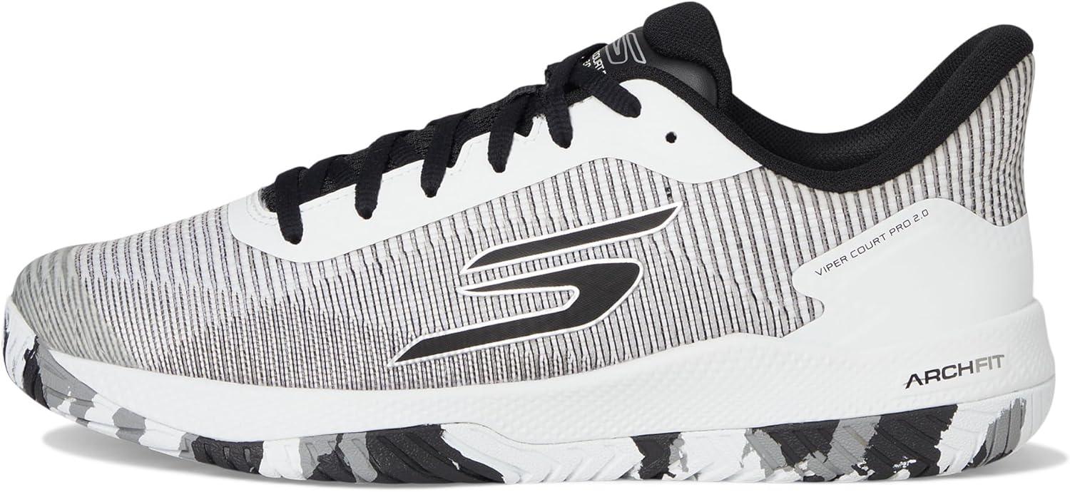 image:imageSkechers Mens Pickleball Viper Court Pro 20 SneakerWhiteBlack