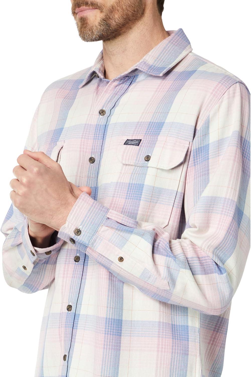 image:imageSuperdry Vintage Flannel Shirt Pink Twill Check SM