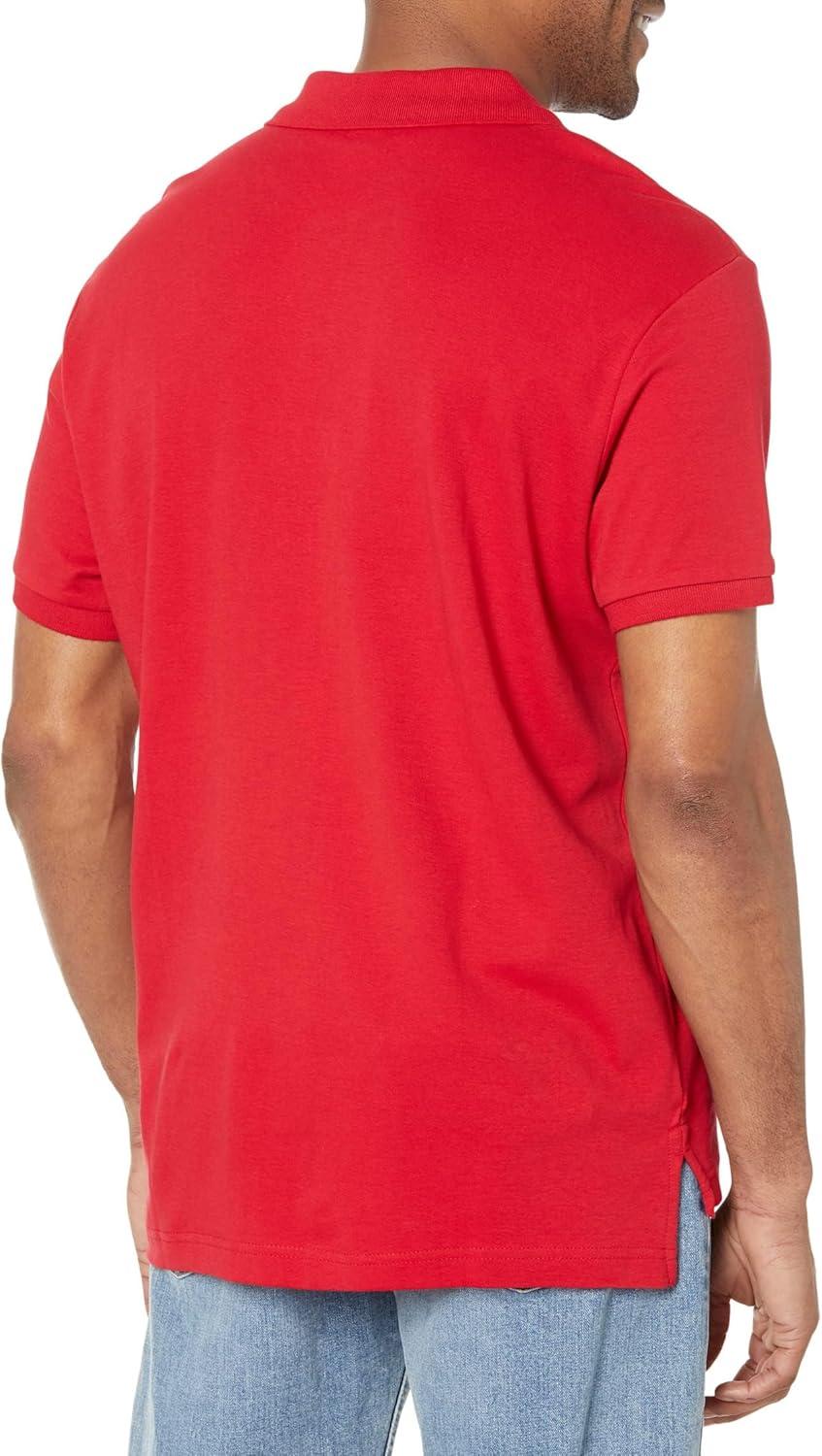 image:imageUS Polo Assn Mens Slim Fit Interlock PoloEngine Red
