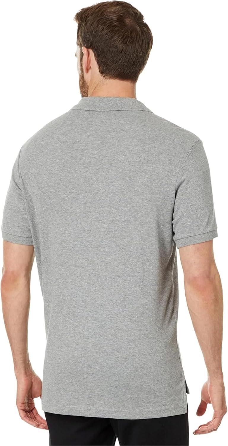 image:imageUS Polo Assn Mens Slim Fit Interlock PoloHeather Grey