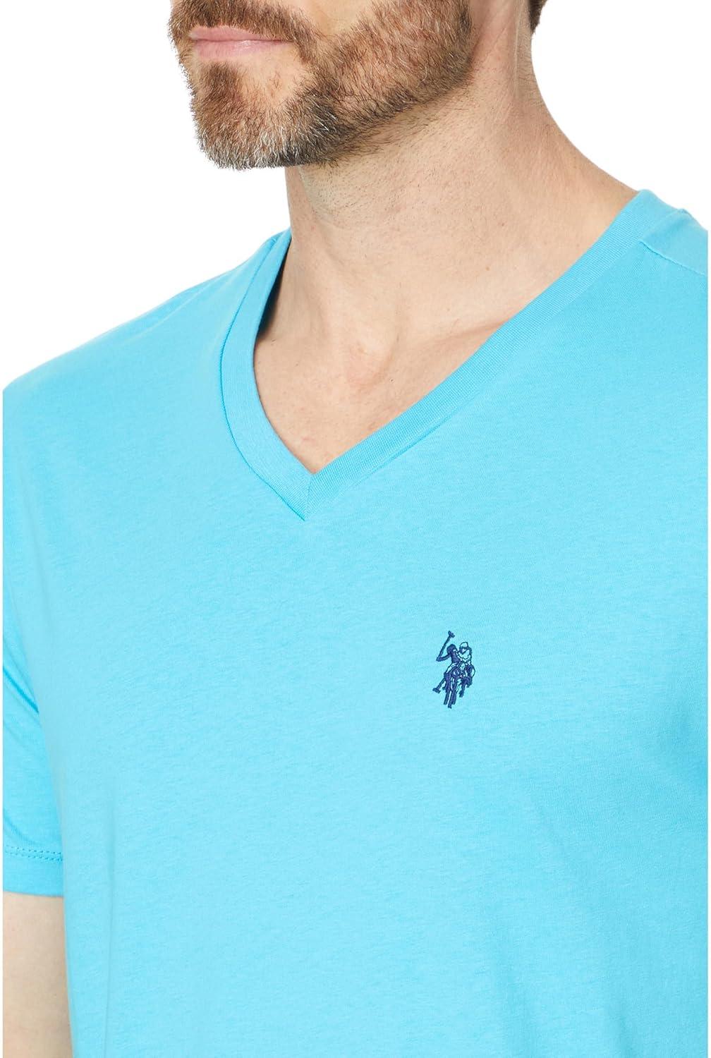 image:imageUS Polo Assn Mens VNeck TeeBlue Sea