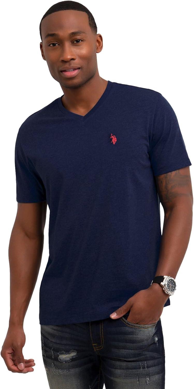 image:imageUS Polo Assn Mens VNeck TeeClassic Navy 3pack