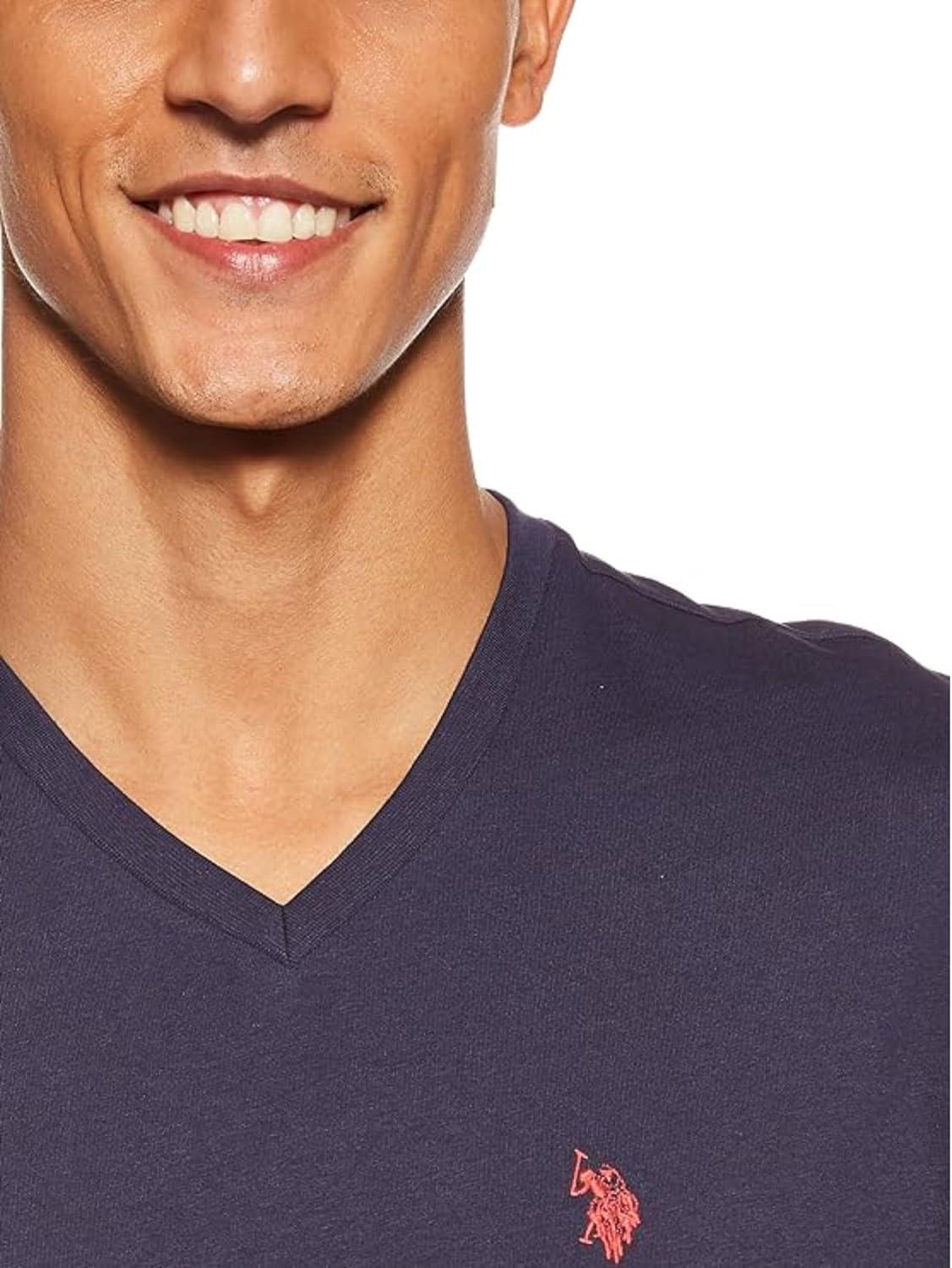 image:imageUS Polo Assn Mens VNeck TeeClassic Navy