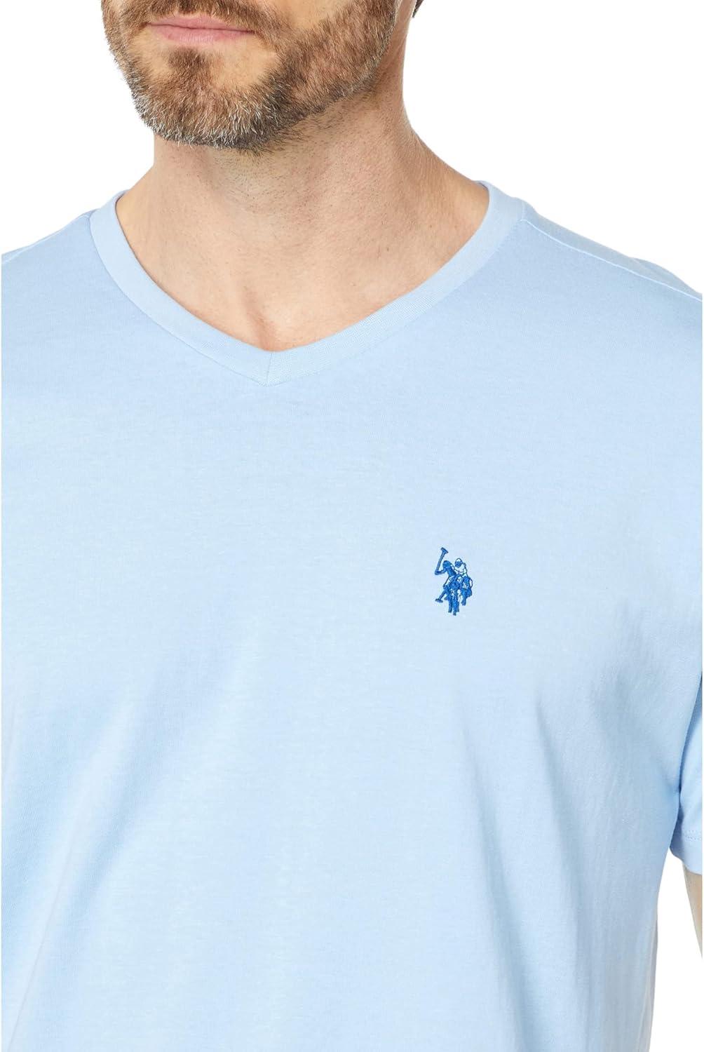 image:imageUS Polo Assn Mens VNeck TeeOpen Air Blue