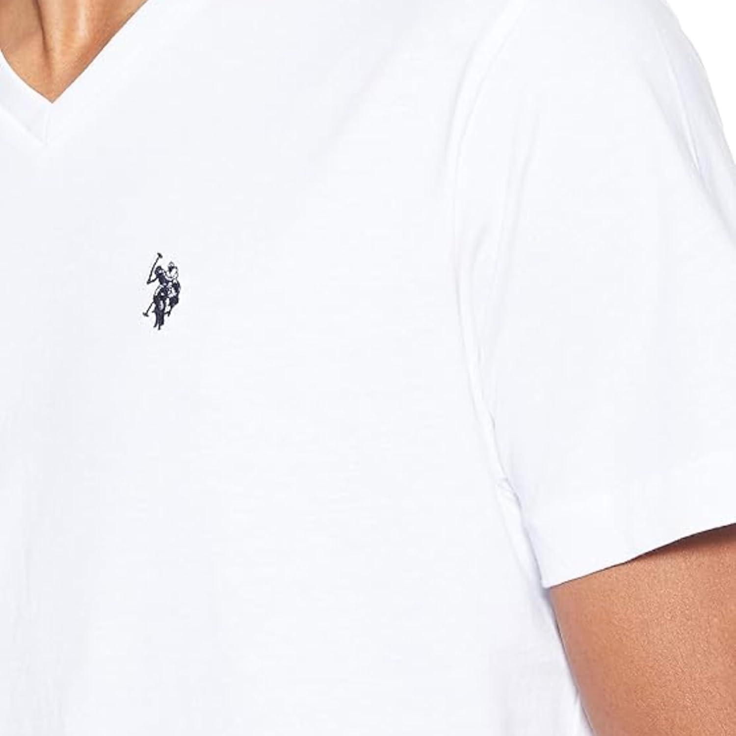 image:imageUS Polo Assn Mens VNeck TeeWhite