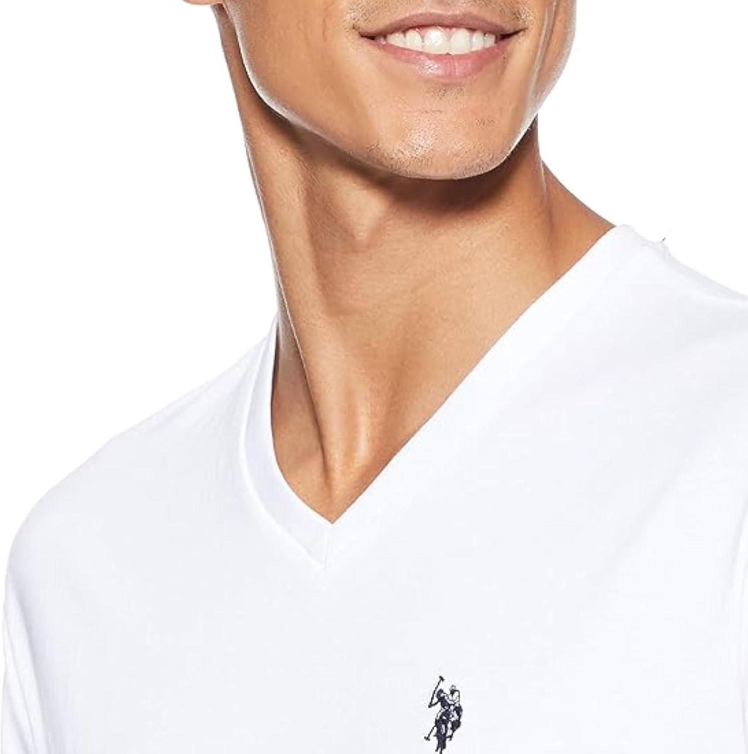 image:imageUS Polo Assn Mens VNeck TeeWhite