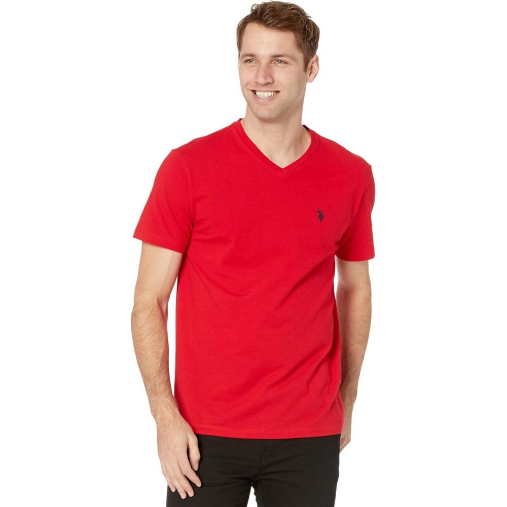 image:imageSTRETCH VNECK TSHIRTEngine Red