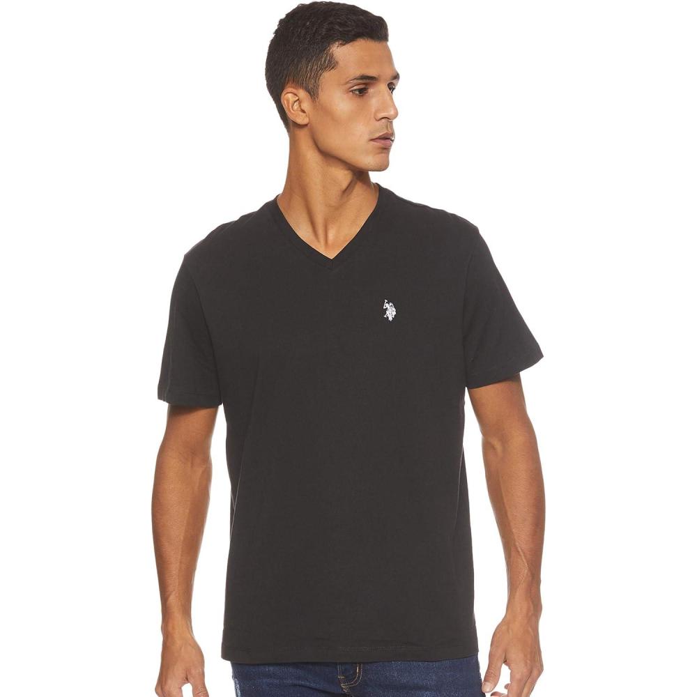 image:imageUS Polo Assn Mens VNeck TeeBlack