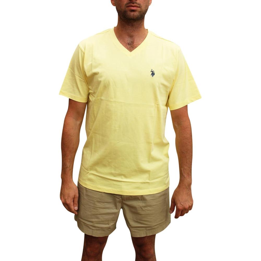 image:imageUS Polo Assn Mens VNeck TeePopcorn