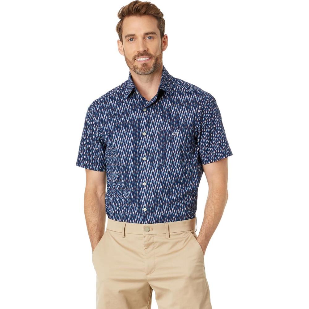 image:imagevineyard vines Firecracker Micro Short Sleeve Shirt