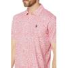 FLORAL JERSEY POLO SHIRT(Calypso Coral)