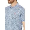FLORAL JERSEY POLO SHIRT(Evening Sail)