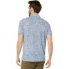 FLORAL JERSEY POLO SHIRT(Evening Sail)
