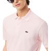 Lacoste Mens Classic Fit L.12.12 Light Polo(Flamingo)
