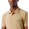 Lacoste Mens Classic Fit L.12.12 Light Polo(Light Brown)