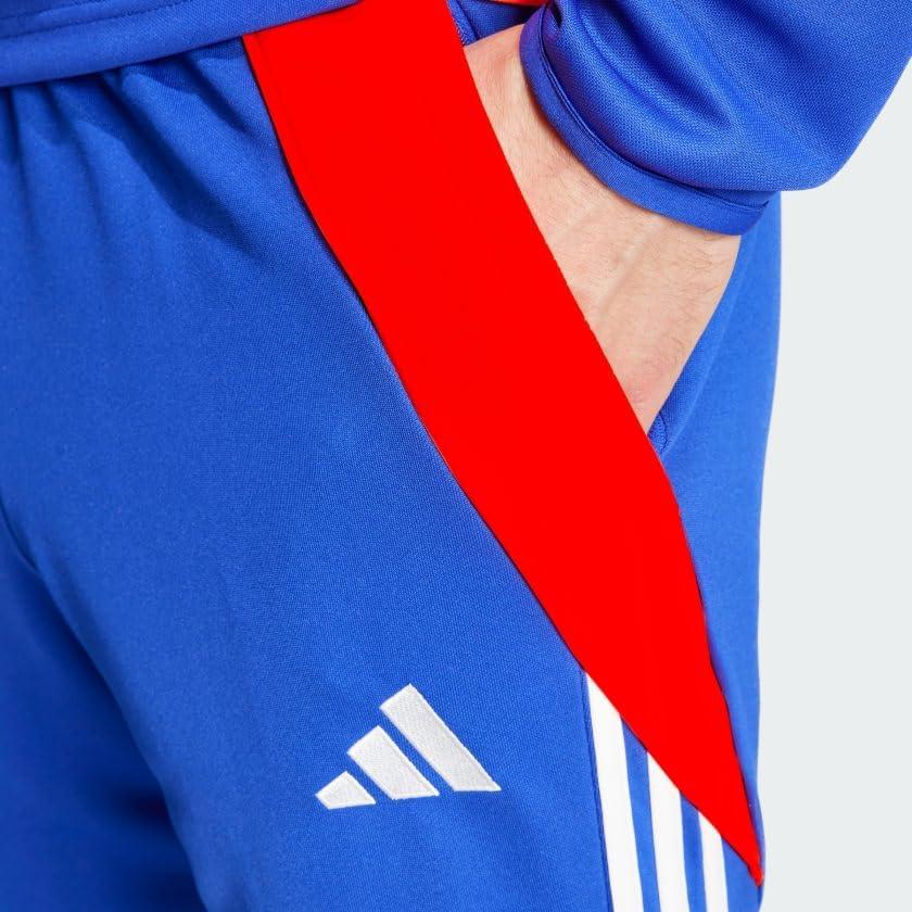 image:imageAdidas Mens Tiro 24 Training PantsLucid BlueSolar RedWhite